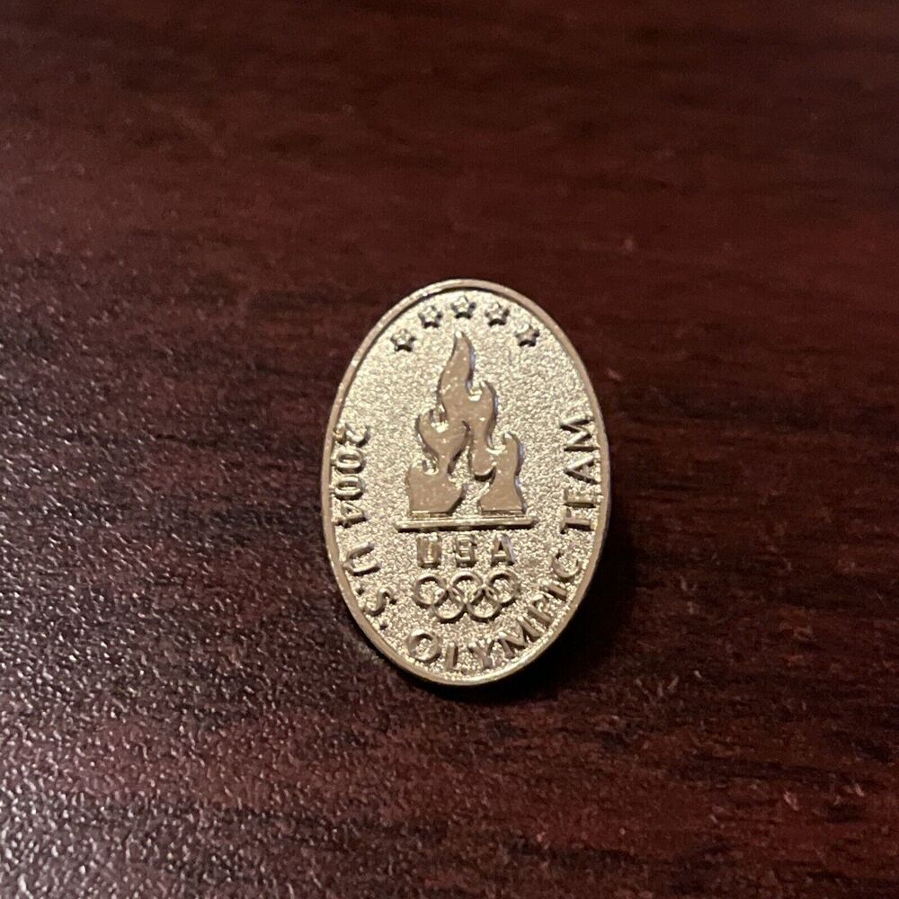 2004 Athens Greece Summer Olympics Team USA Lapel Hat Pin
